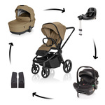 Kolica Move Cross 5X + autosjedalica XM Plus i-Size paket, Latte Beige