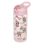 BAAGL Tritanová fľaša na nápoje so slamkou Panda, 500 ml