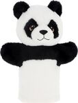 Keel Toys SE3076-5 Keeleco Panda - eko plyšová maňuška na ruku 27 cm