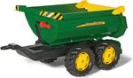 Rollytoys Vlečka 2osá John Deere "Halfpipe"