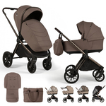 ADAMEX Passeggino combinato Bianco 11 New Chocolate Fango