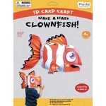 Fiesta Crafts Kreatívna súprava 3D maska Klaun očkatý