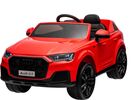 Elektrické Auto Audi Q7 Rot, Einzelplatz, Unabhängige Federung, 12V Batterie