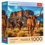 Trefl Puzzle 1000 USA Collection: Дългороги