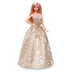 Mattel Barbie Vianočná bábika Signature 2025 Holiday blondínka