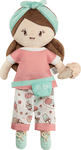 DeCuevas 20048 Plyšová bábika SWEET- 36 cm s kolískou