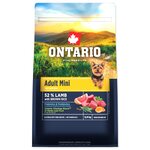 Krmivo Ontario Adult Mini Lamb &amp; Brown Rice 0,75kg