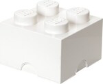 LEGO® úložný box 4 - biela 250 x 250 x 180 mm