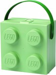LEGO box s rukoväťou - army zelená