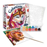 SENTOSPHERE COLORIZZY Maľovanie podľa čísel Zvieratá z lesa