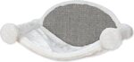 Odpočívadlo Hammock 54×28×33cm bielo-šedé