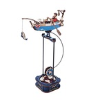 RoboTime 3D mechanická skladačka Rybárska loď s kyvadlom