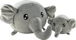 Magic Baby Slon - mamička s mláďatkom - set plyšových hračiek 20 a 40 cm
