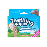 Brush-baby Teething Wipes, obrúsky na prerezávanie zúbkov, 0-16 mesiacov