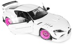 1:18 TOYOTA GR SUPRA LIBERTY WALK BODY KIT WEISS - SOLIDO