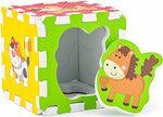 Penové puzzle zo zvieratkami, 6 ks