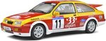 1:18 Ford Sierra Cosworth RS Tour de Corse 1987 Red/Yellow No 11 AURIOL/OCELLI