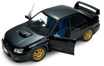 1:18 SUBARU IMPREZA WRX STI JAVA SCHWARZ PERLE 2004