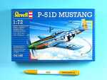Plastic ModelKit letadlo 04148 - P-51D MUSTANG (1:72)