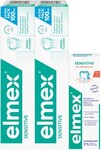 Elmex Sensitive duopack – 2x zubná pasta 100ml + ústna voda 100ml