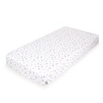CEBA Drap-housse en jersey avec élastique 120 x 60 Étoiles Roses