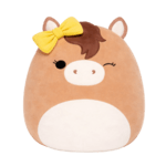 SQUISHMALLOWS Barna ló masnival - Tomar, 13 cm