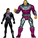 DC Multiverse Megafig akční figurka 2-Pack Mongul vs Superman (Return of Superman) 25 cm