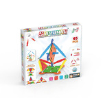 SUPERMAG magnetická stavebnica Multicolor 45ks
