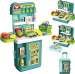 Pokladňa set stolík v kufríku 49 x 24 x 61,5 cm