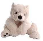 BK ANTONIO BABY POLAR BEAR urs polar șezând mare (40 cm)