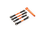 Traxxas биела 39/49mm алуминиева оранжева (2+2)
