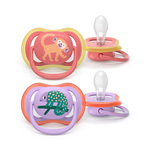 Philips Avent Sucette Ultra air image 18+m fille 2pcs
