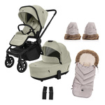 Move Cross 5 Set + Move XL 5 Kinderwagenaufsatz + Geschenke, Boss Grey
