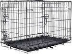Klietka Dog Fantasy skladacia M 2 dvere 75x46x53cm