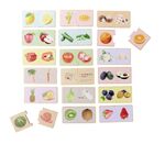 Montessori Puzzle ovocie a zelenina