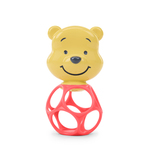 BRIGHT STARTS Hryzačka s hrkálkou Winnie the Pooh™ Hunny &amp; Shake™ 2ks, 0m+