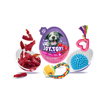 JOY&amp;TOY! Vajíčko pre psov s prekvapením Soft Jerky - kačacie mäsko