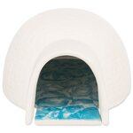 Igloo Trixie s chladicí podložkou pro myši a křečky, keramické 13x9x15cm bílá
