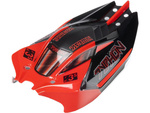 Arrma karoserija Typhon crvena/crna: Grom