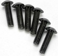 Traxxas skrutka imbus M4x14mm polguľatá hlava (6)