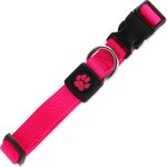 Obojok Active Dog Premium M ružový 2x34-49cm