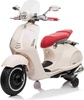 Elektromotorrad Vespa 946 auch mit Rückwärtsgang, weiß, mit Hilfsrädern