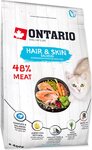 Krmivo Ontario Cat Hair &amp; Skin 0,4kg