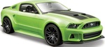 Maisto - 2014 Ford Mustang Street Racer, matný zelený, 1:24