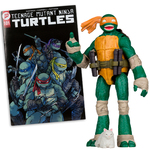 McFarlane figura képregénnyel Teenage Mutant Ninja Turtles Michelangelo 5in Action