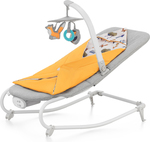 KINDERKRAFT Húpatko vibrujúce s melódiou Felio 2 Forest Yellow 0m+, do 9 kg