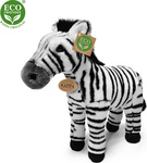 Plyšová zebra stojící 30 cm ECO-FRIENDLY