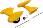 E-flite podvozok žltý: Waco 0.55m