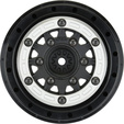 Pro-Line disk 2.2/3.0" Raid bead lock H12/H14 SC strieborno-čierny (2)