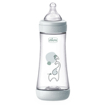 CHICCO Biberón anticólico Perfect5 300 ml neutral flujo rápido 4m+